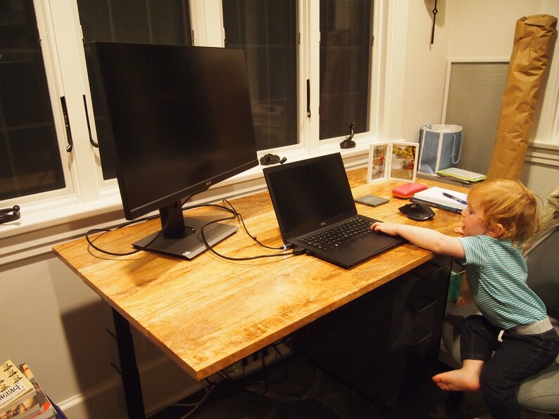 Mango Wood Desk Top for Sit-stand or Table Top - Etsy