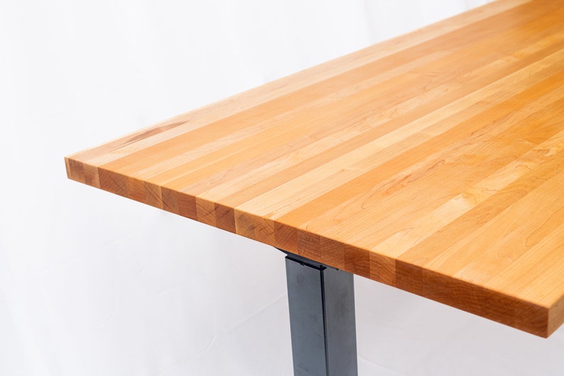 Solid White Maple Butcher Block Table Top Counter Top Desk Top Custom