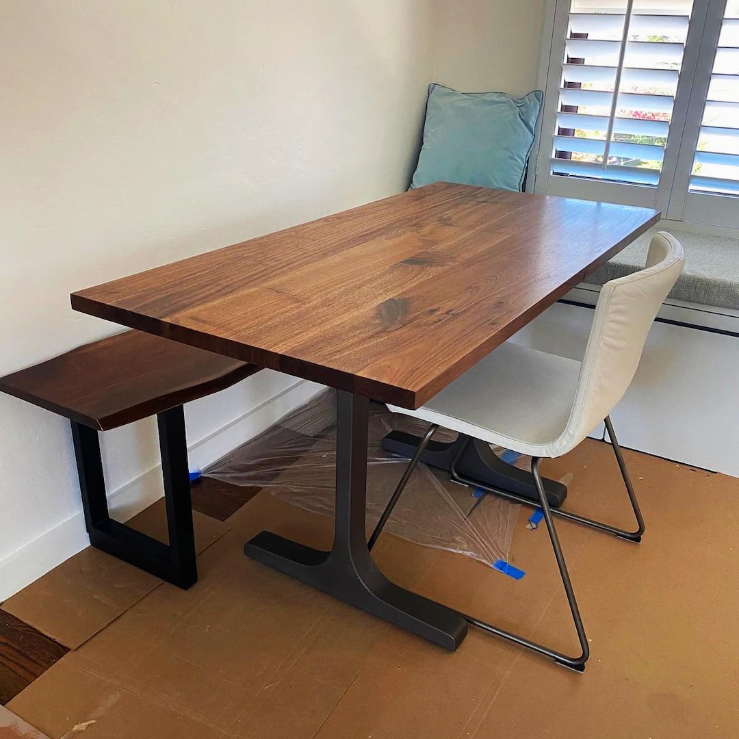 Custom Table, Custom Table Top, Solid Walnut Table, Custom Dining Table ...