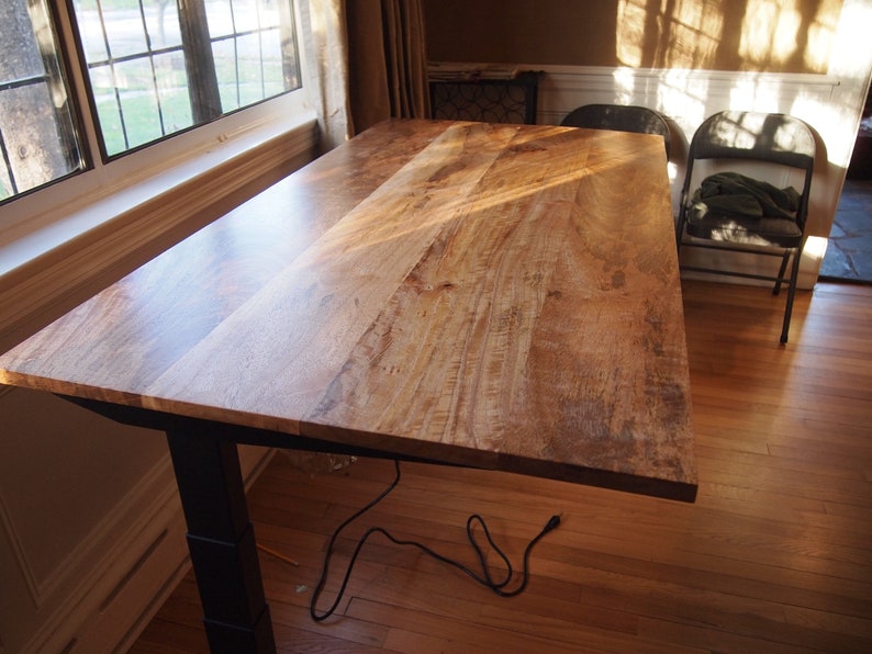 Mango Wood Desk Top for Sitstand or Table Top Etsy