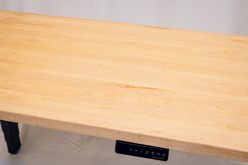 Solid White Maple Butcher Block Table Top Counter Top Desk Top Custom