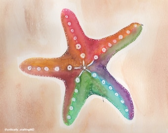 Rainbow Fish Starfish