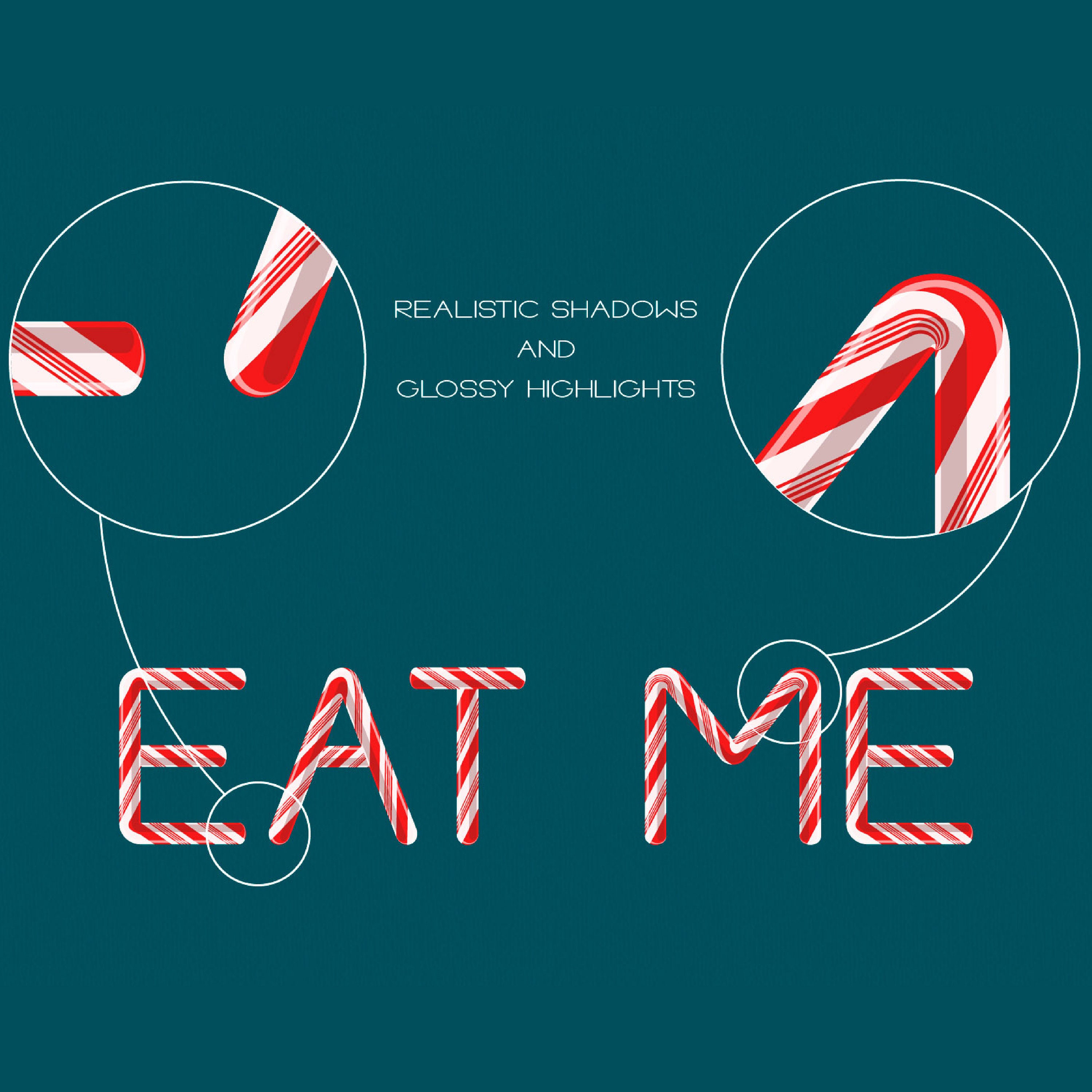 Candy Cane Alphabet, Candy Cane Letters, Candy Cane Clipart, Candy