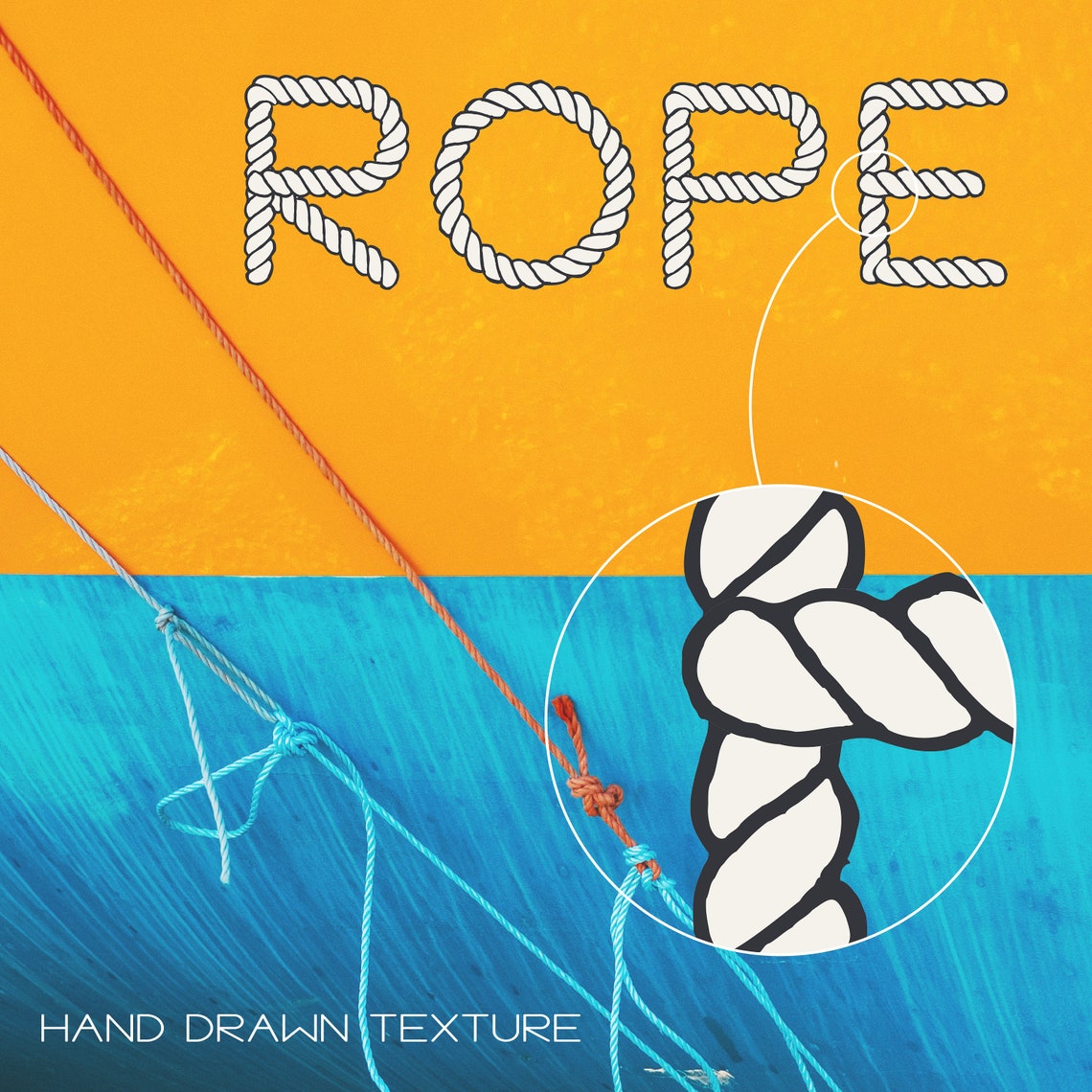 Rope Alphabet, Rope Letters, Rope Alphabet Clipart, Rope Letters SVG ...