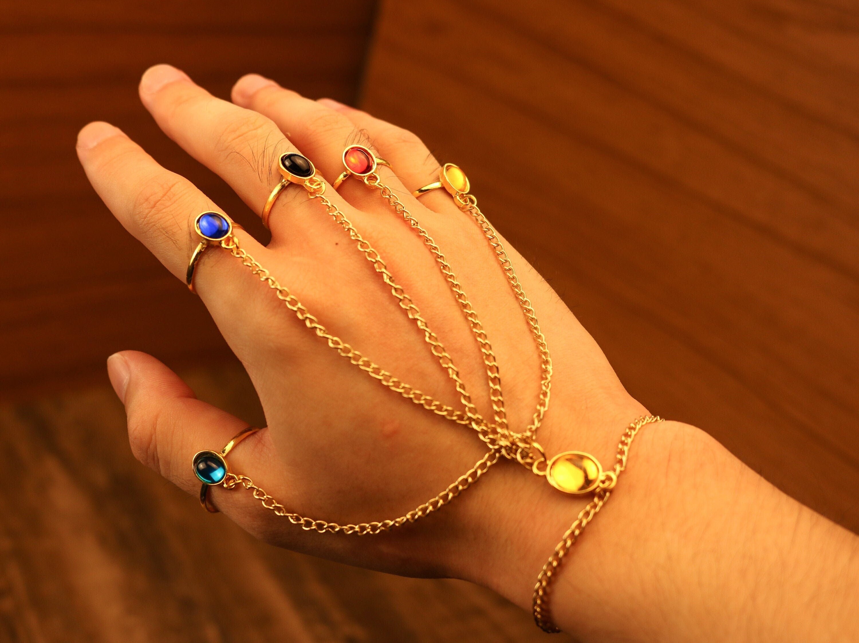 Fashion Vintage Charm Handmade Marvel Avenger 3 Infinity War Thanos  Bracelets Infinity Gauntlet Stone Bangles For Men And Women From  Beijia2013, $3.86 | DHgate.Com