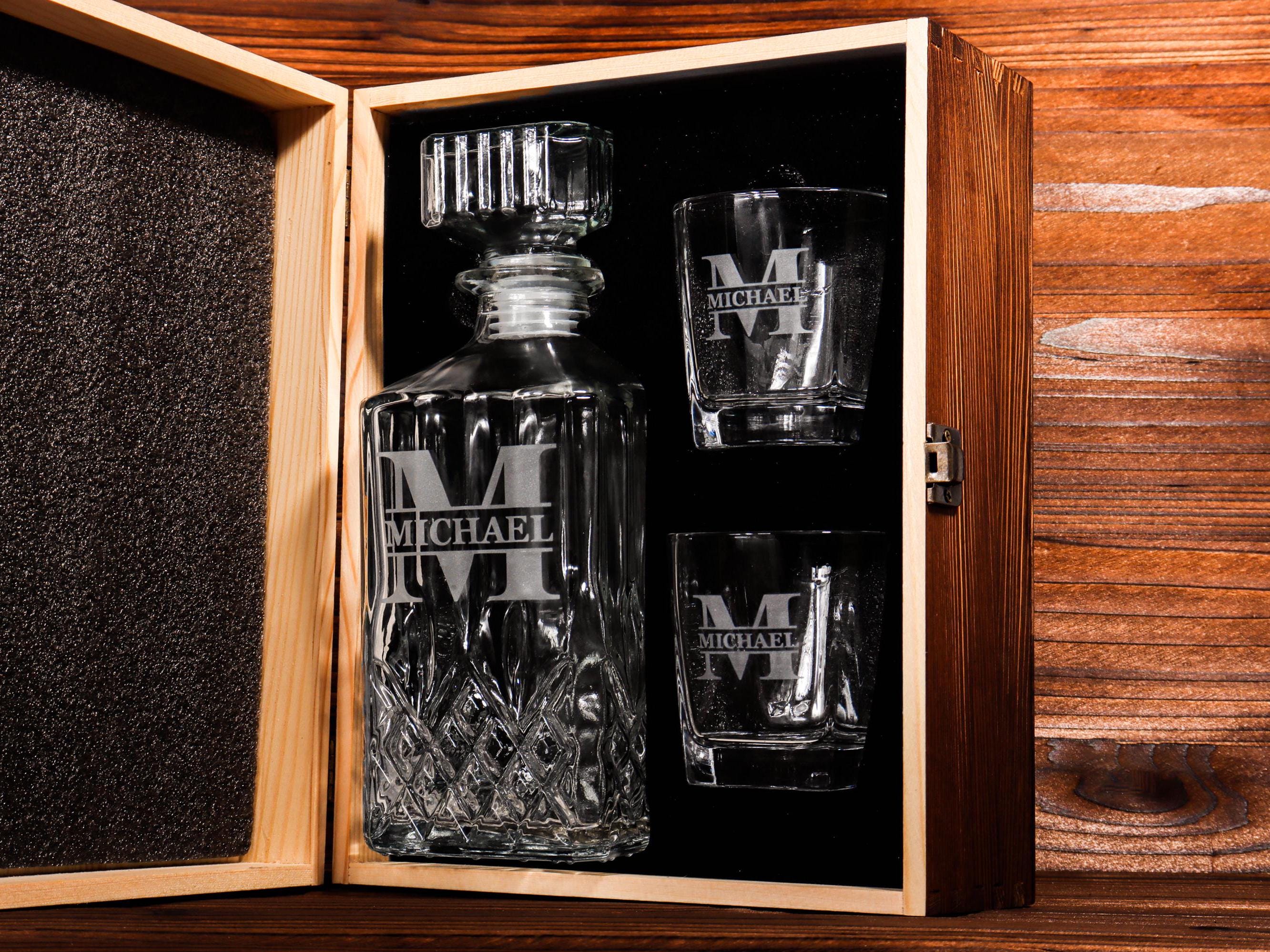 Crystal decanter set - Etsy 日本