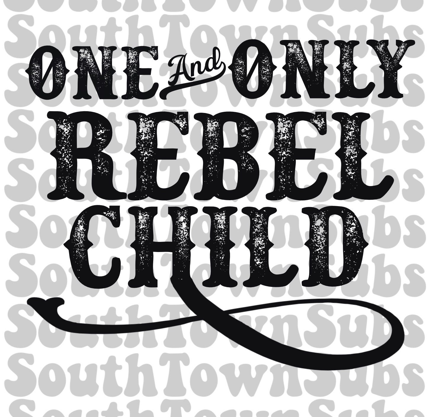 One and Only Rebel Child png rebel child png rebel png Etsy