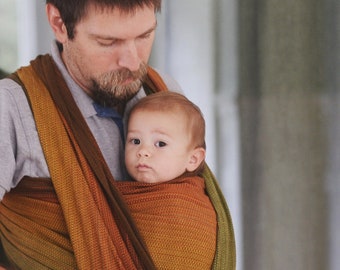 Handwoven Baby Wrap | Fair Trade | SUPPORTIVE Baby Carrier for Front & Back Carrying Infant or Toddler – Girasol Sherwood