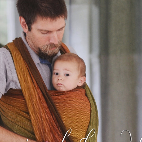 Handwoven Baby Wrap | Fair Trade | SUPPORTIVE Baby Carrier for Front & Back Carrying Infant or Toddler – Girasol Sherwood
