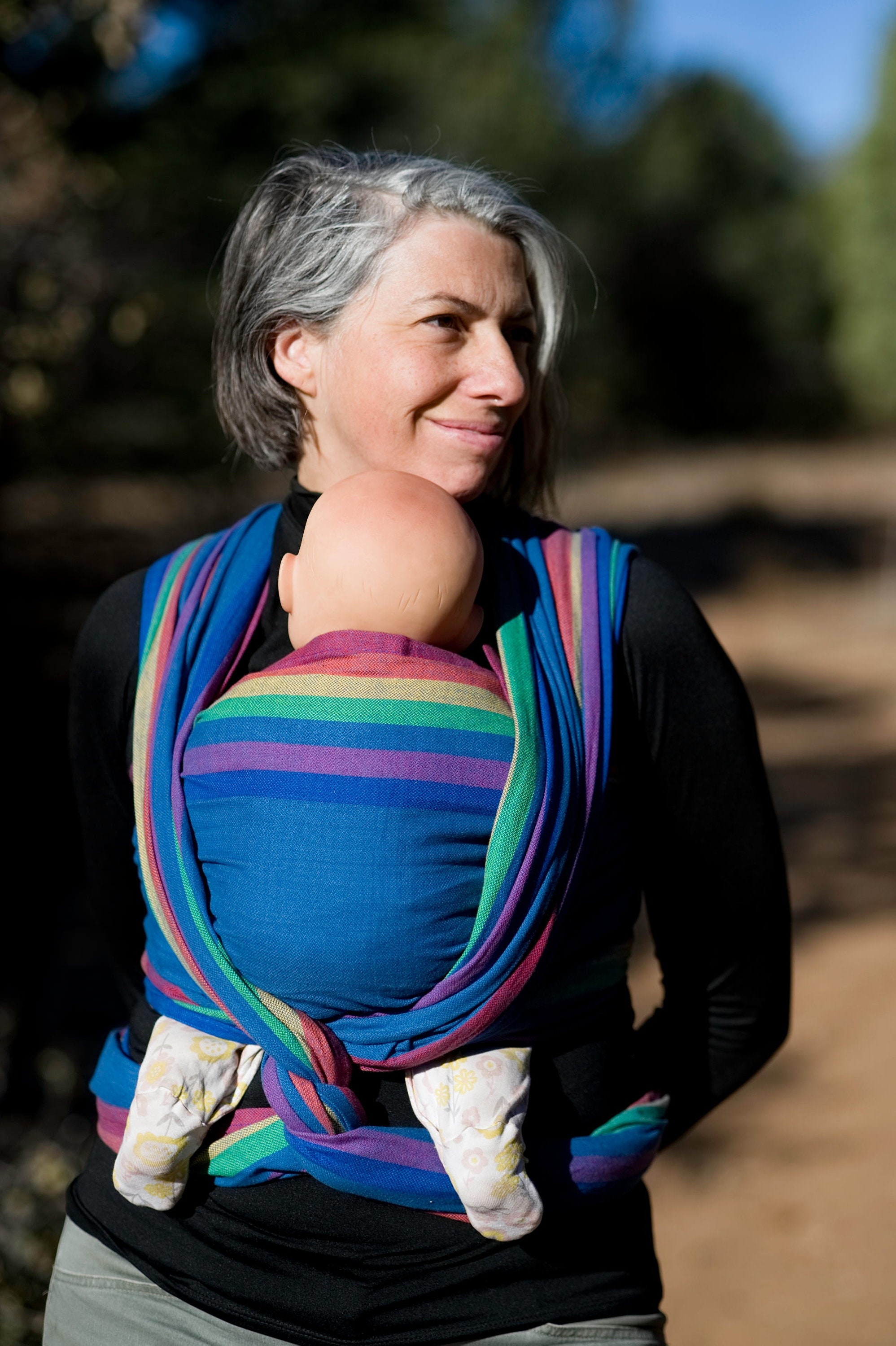 Woven Wrap Baby Carrier Ring Sling Newborn Toddler Etsy UK