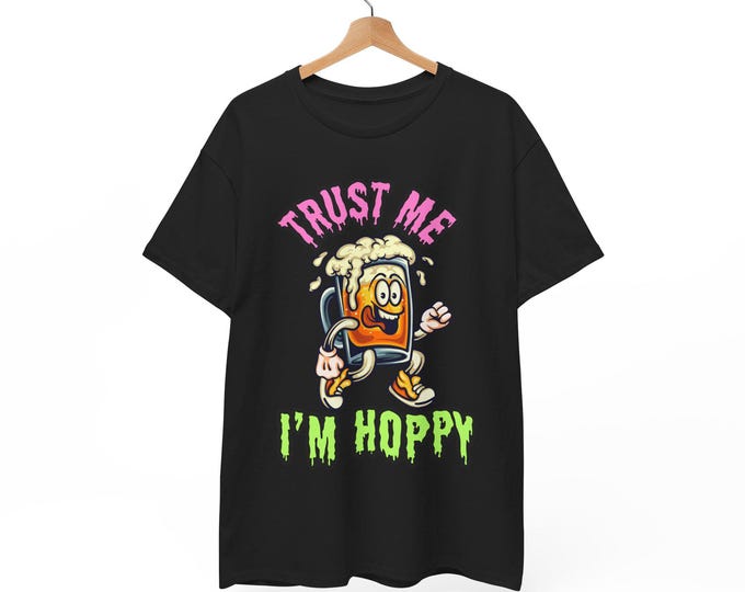 Hoppy Beer Tee - Trust Me I'm Hoppy, Fun Unisex T-Shirt, Perfect for Beer Lovers, Gifts for Beer Enthusiasts, Birthday Parties, [...]
