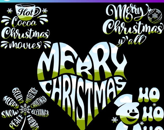 Merry Christmas Canva Frame Template, Hot Cocoa Christmas Movie, Snowman Ho Ho Ho, Noel, Peace, Friends, Drag and Drop Images in Canva