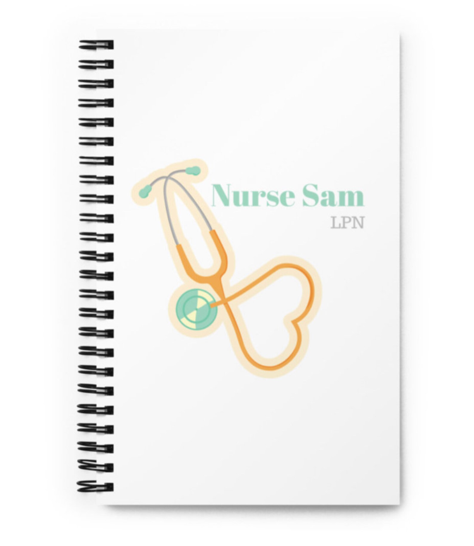 Custom Nurse Notebook Etsy