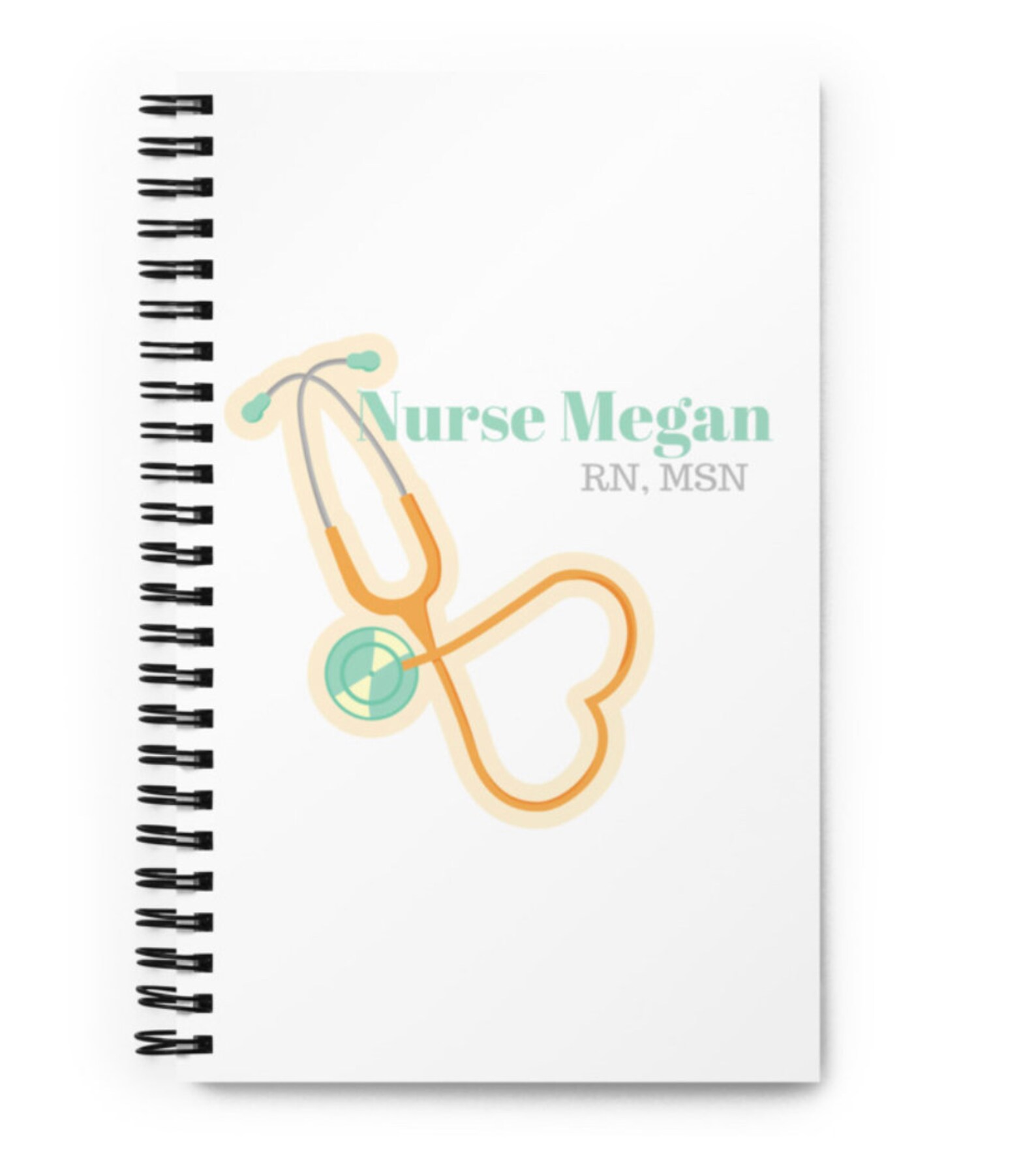 Custom Nurse Notebook Etsy