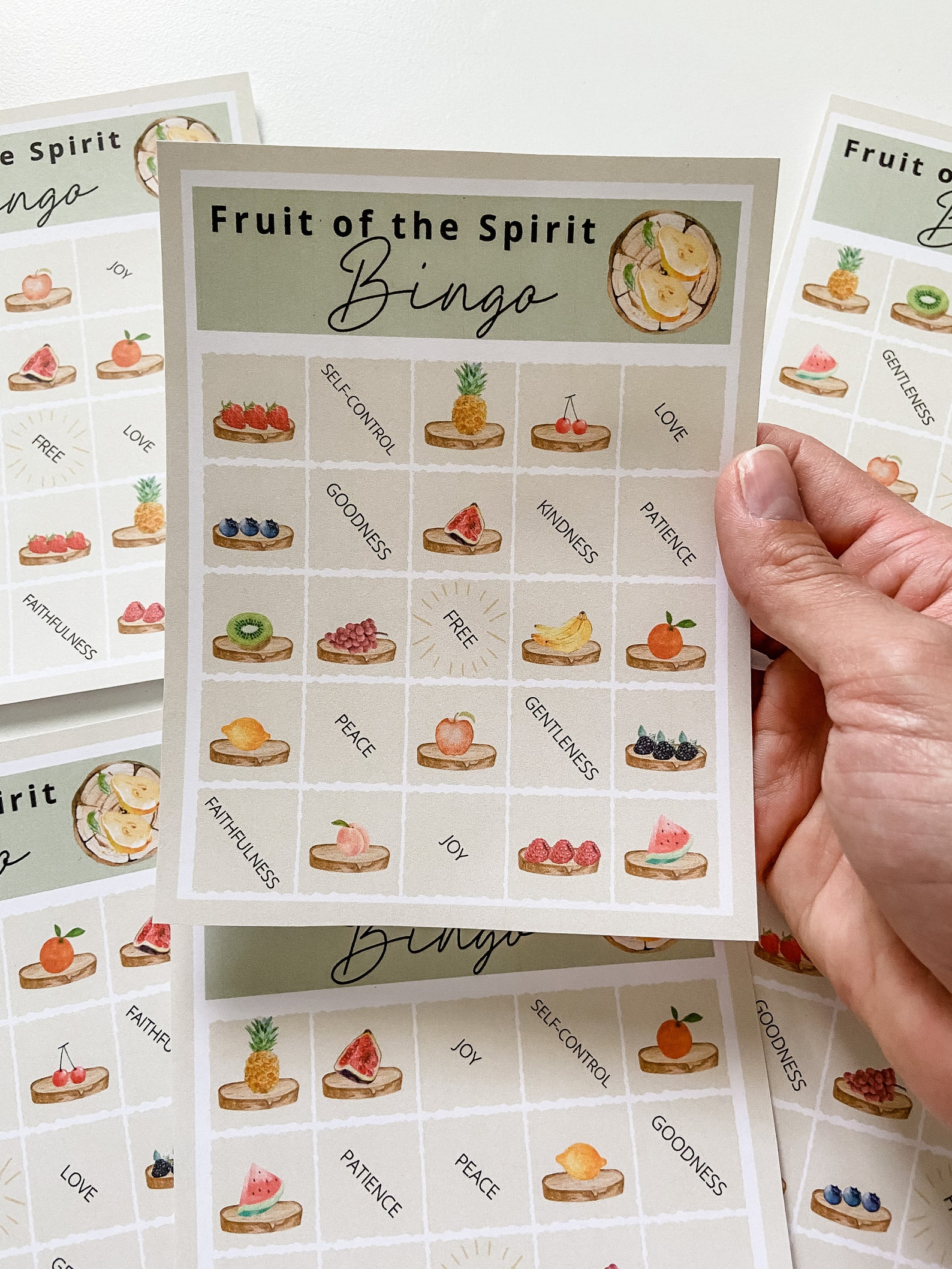 Fruit of the Spirit Bingo Game Printable Bible Game for Kids - Etsy New ... Fruit of the Spirit Bingo Game Printable Bible Game for Kids - Etsy New ...