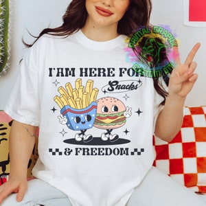 Retro-Charakter 4. Juli DTF-Transfer druckbereit DTF-Transfer Patriotischer Retro-DTF-Bekleidungstransfer D0031