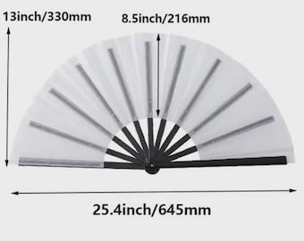 SUBLIMATION BLANK Clack Fan 13"