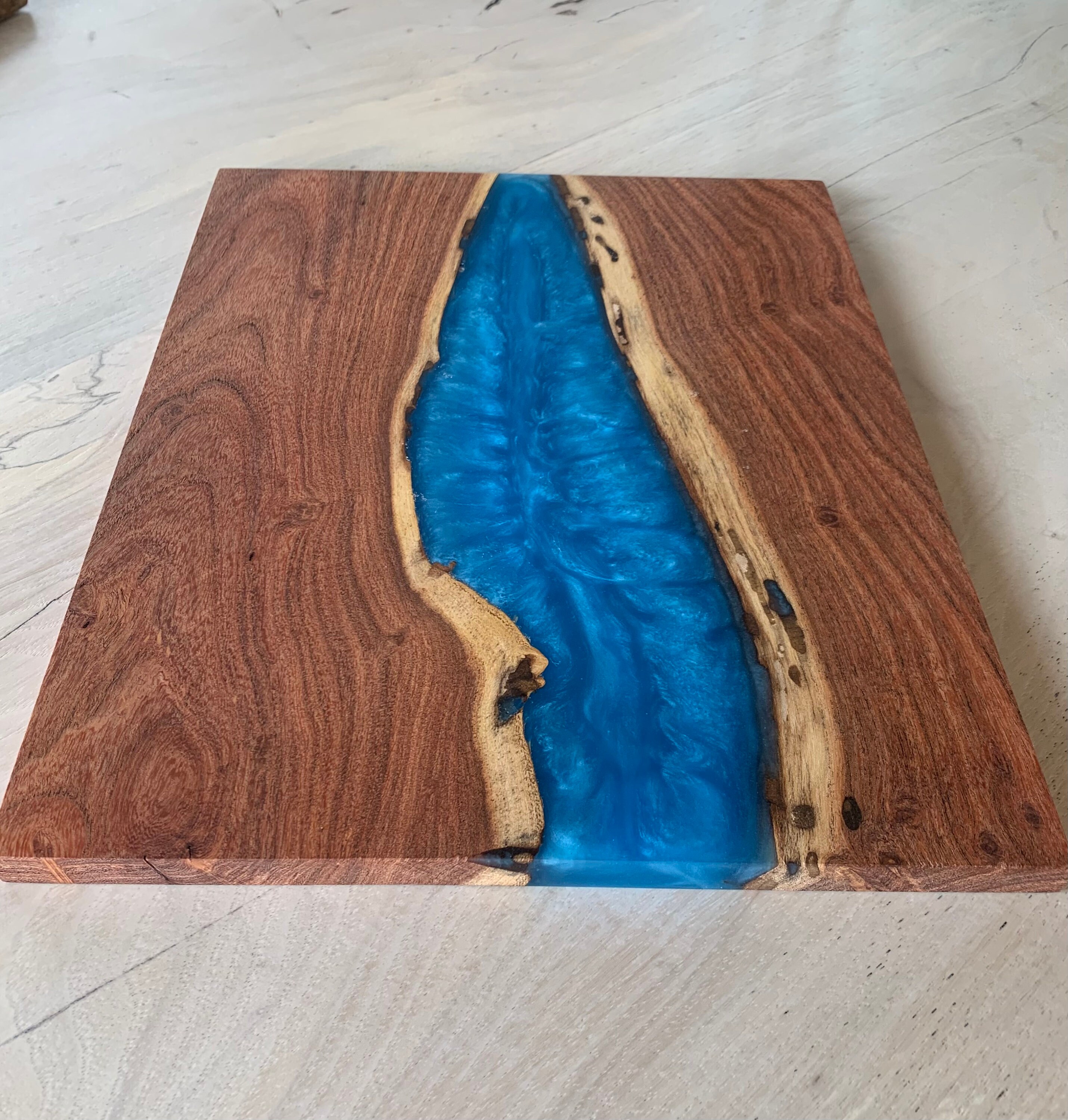 Mesquite Epoxy River Cutting Board Etsy
