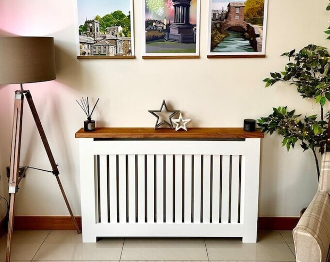 Chunky Rustic Top Radiator Covers - Etsy UK