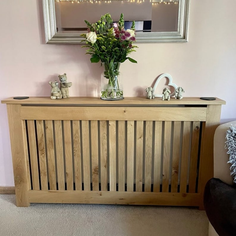 Solid Oak Radiator Covers Etsy UK