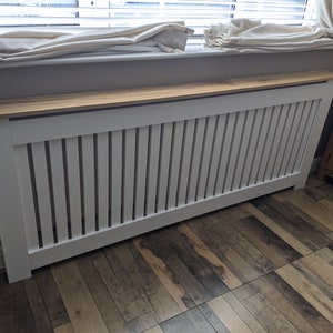 100% Solid Oak-top Radiator Covers - Etsy UK