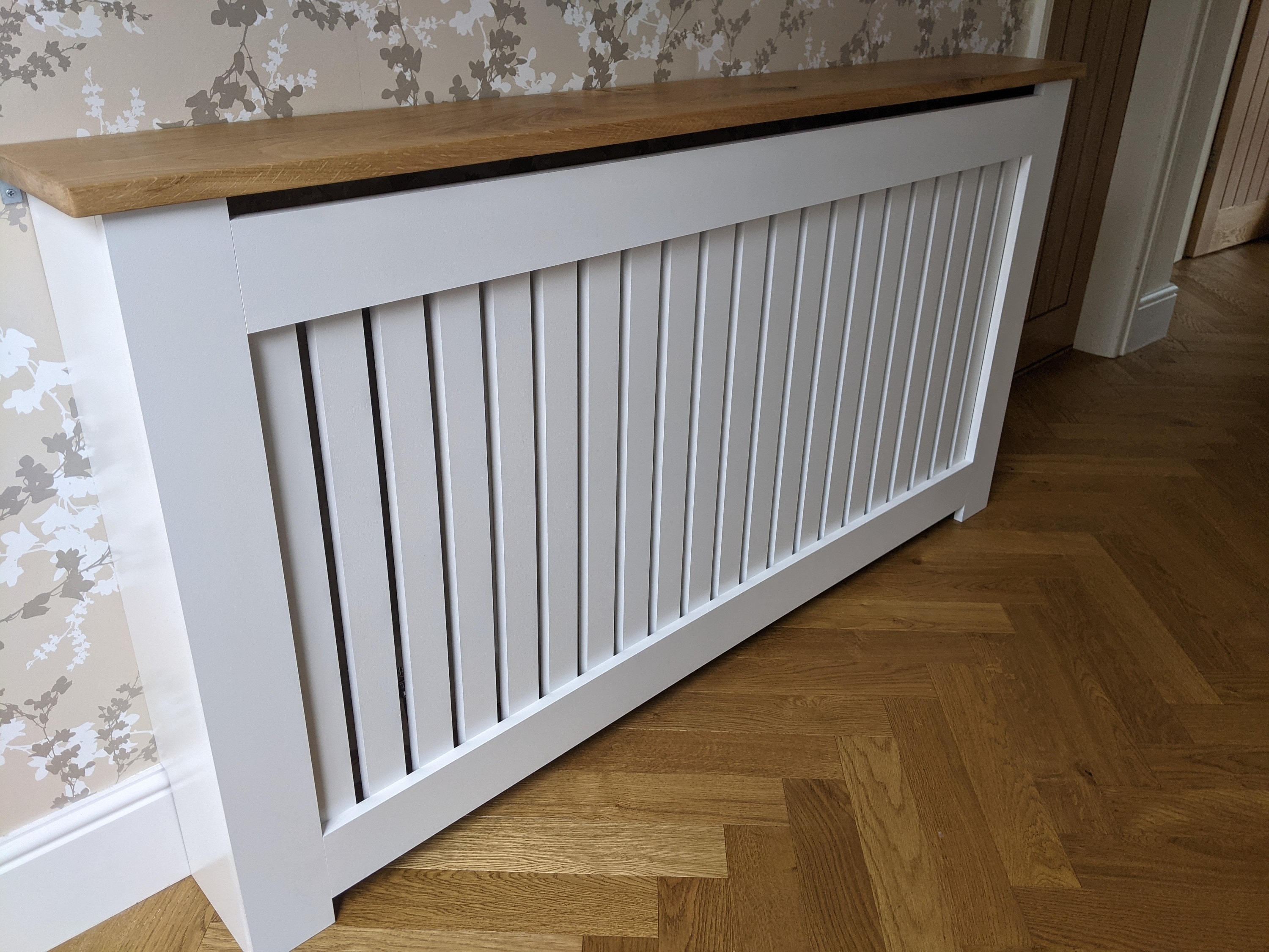 Custom Solid OakTop Radiator Covers Etsy