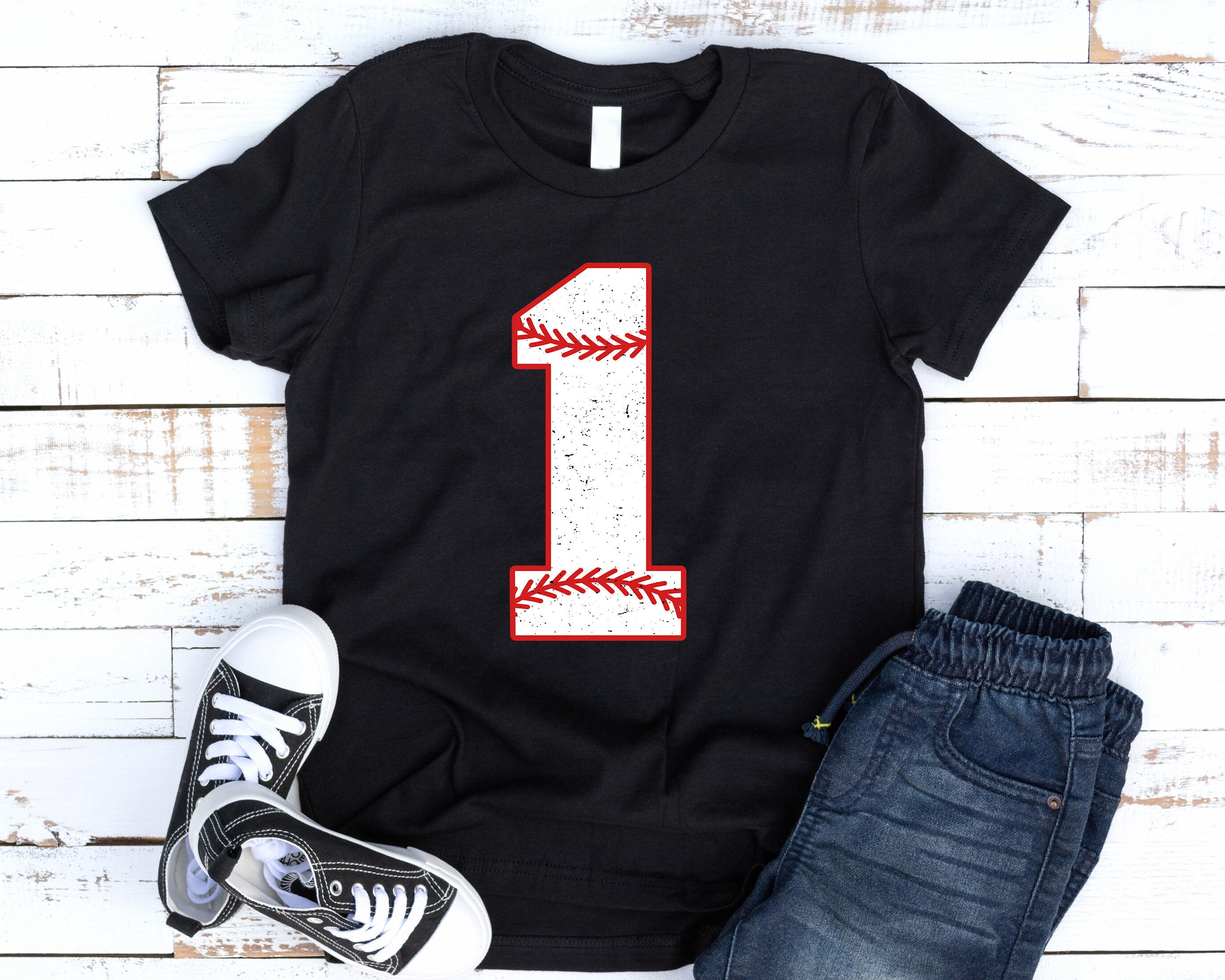 Baseball Numbers Shirt Baseball Custom Birthday Shirt Etsy