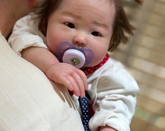 Muñeca reborn asiática ANMING, esculpida por Ping Lau (Margaret Stopnitsky - artista de WAODA).