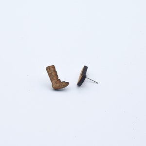 Walking boot earrings, Broken leg earrings, Broken leg gift, walking cast, walking boot, Cast gift, broken leg gift, leg jewelry, leg gift