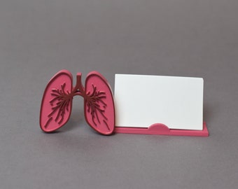 Lung business card holder, Respiratory, Lungs gift, organ, Respiratory therapy, Doctor, Medical, RT gift, Medical business card holder,