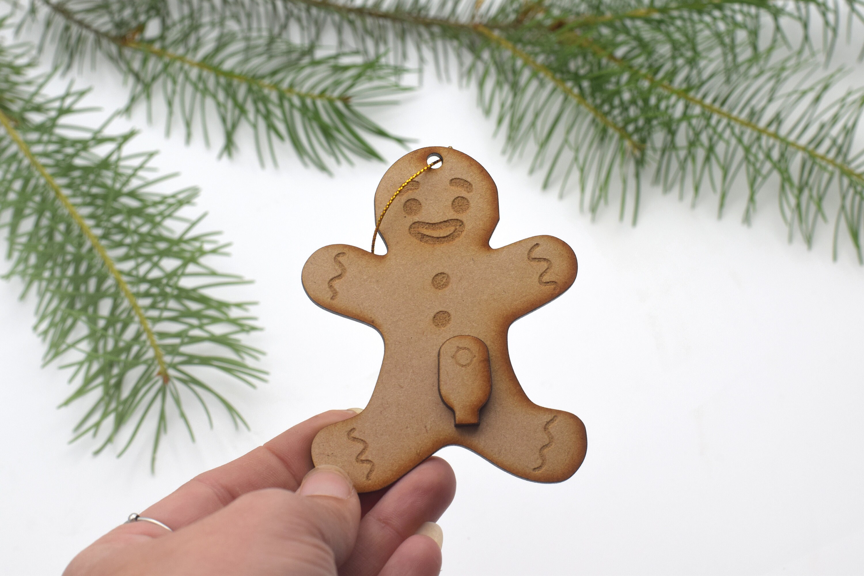 Ostomy Bag Gingerbread Man Ornament Stoma Ornament Colostomy Digestive ...
