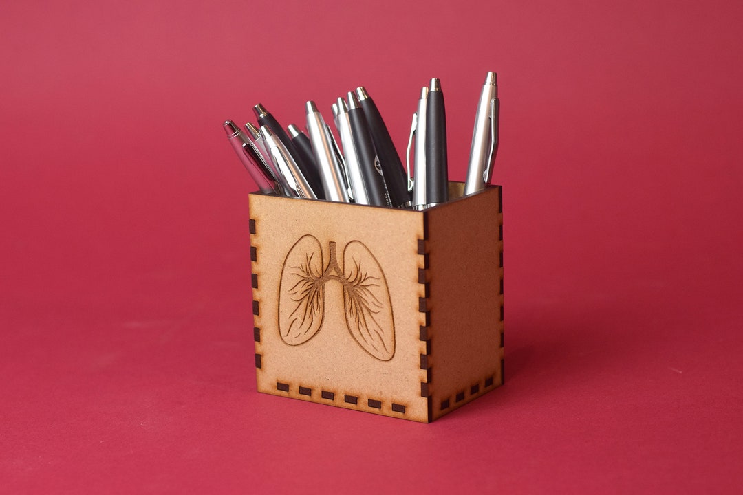 Lung Pen Holder, Respiratory, Lungs Gift, Organ Pen Holder, Respiratory