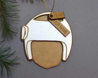 Cranial helmet ornament baby helmet ornament cranial helmet gift baby helmet gift plagiocephaly brachycephaly helmet therapy Med POwer