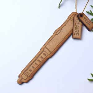 Insulin pen ornament Type 1 Diabetes Ornament glucometer Type 2 Diabetes Type 1 Diabetes Awareness T1D Diabetes gift endocrinologist gift image 4