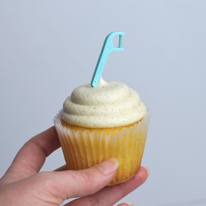 Toppers de cupcake de escolha de fio dental, toppers de cupcake dentários, dentista, festa odontológica, presente de dentista, festa de dentista, assistente de dentista, presente de dente, dente