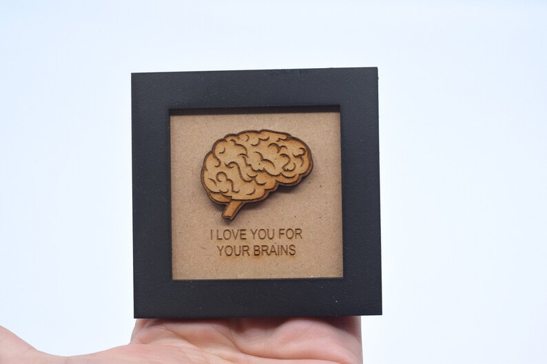 Mini Brain Frame Gift, Neurologist, Neuro, Brain, Neurology Gift, Brain ...