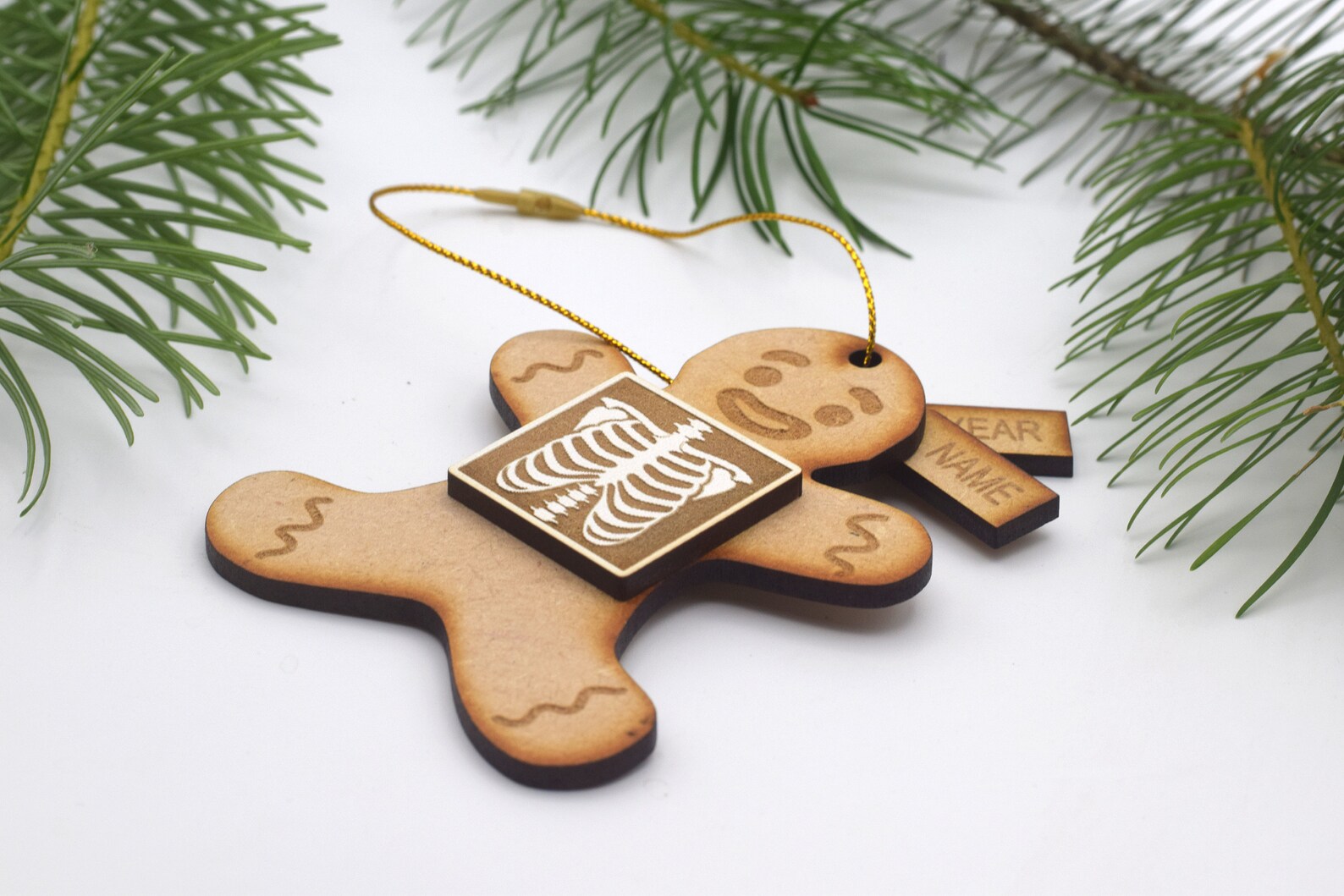 X-ray Gingerbread Man Ornament Radiology Xray Tech Radiologic ...