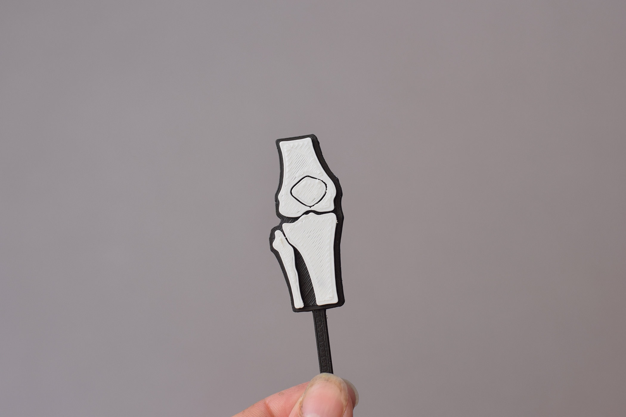 Knee Bone cupcake toppers, skeleton cupcake topper, radiologist gift, radiology, medical cupcake topper, doctor gift, doctor graduation