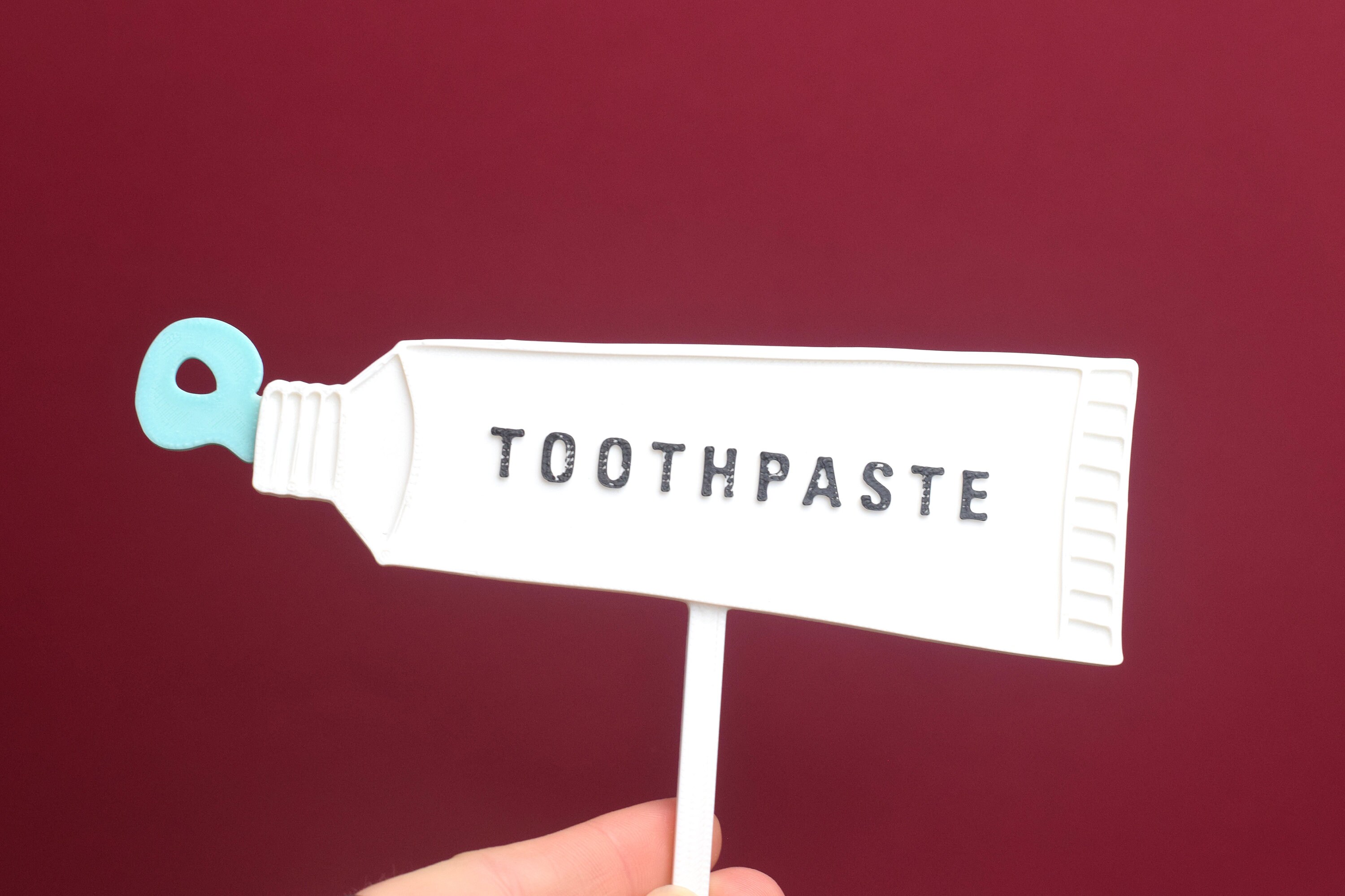 Toothpaste Cake Topper: Dentist Party Decor - Etsy