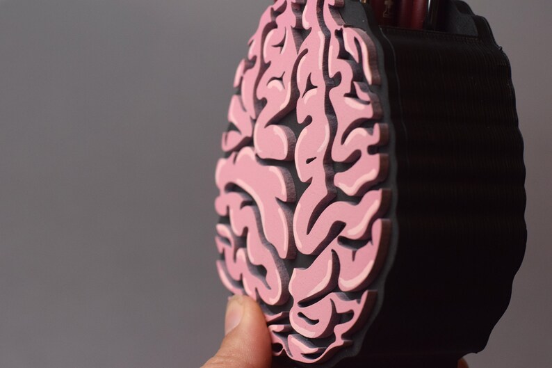 Brain Pen Holder Neurologist Neuro Brain Neurology Brain Etsy