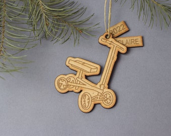 Knee Scooter Ornament, Broken leg ornament, Broken leg gift, Cast gift, broken leg gift, leg ornament, leg gift, medical gift, broken bones