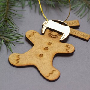 Cranial helmet ornament gingerbread baby helmet ornament cranial helmet gift baby helmet gift plagiocephaly brachycephaly helmet therapy image 4
