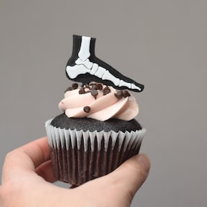 Foot Cupcake toppers, Podiatrist,  Foot Bones, Podiatry, Doctor Of Podiatry Gift, Medical pen holder, Anatomy, Podiatry party, Foot gift