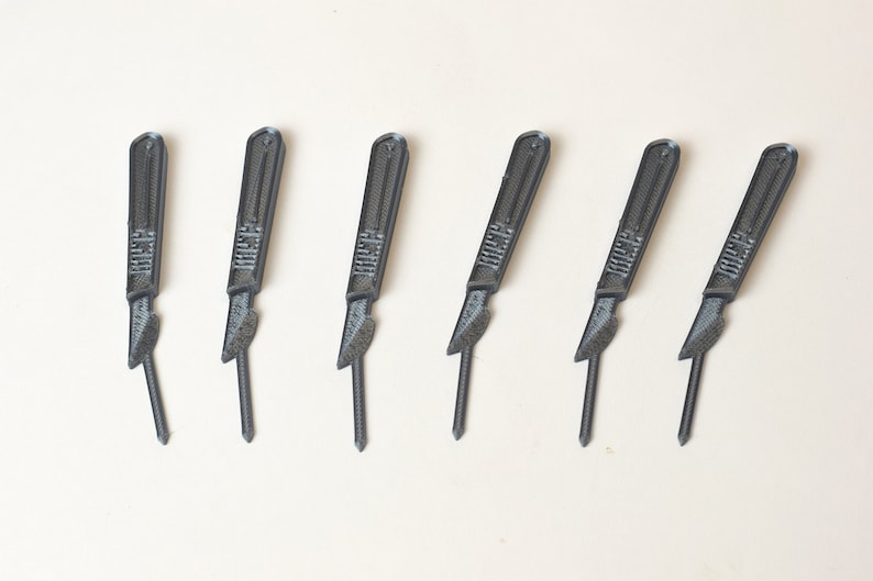 Scalpel Cupcake Toppers, Medical Graduation Party, Doctor Gift image 9