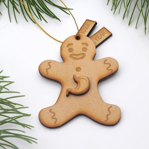 Stomach Gingerbread man ornament Stomach gift Stomach cancer Gastroenterologist Doctor office decor Gastroparesis Organ decor Stomach