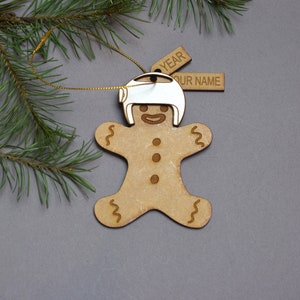 Cranial helmet ornament gingerbread baby helmet ornament cranial helmet gift baby helmet gift plagiocephaly brachycephaly helmet therapy