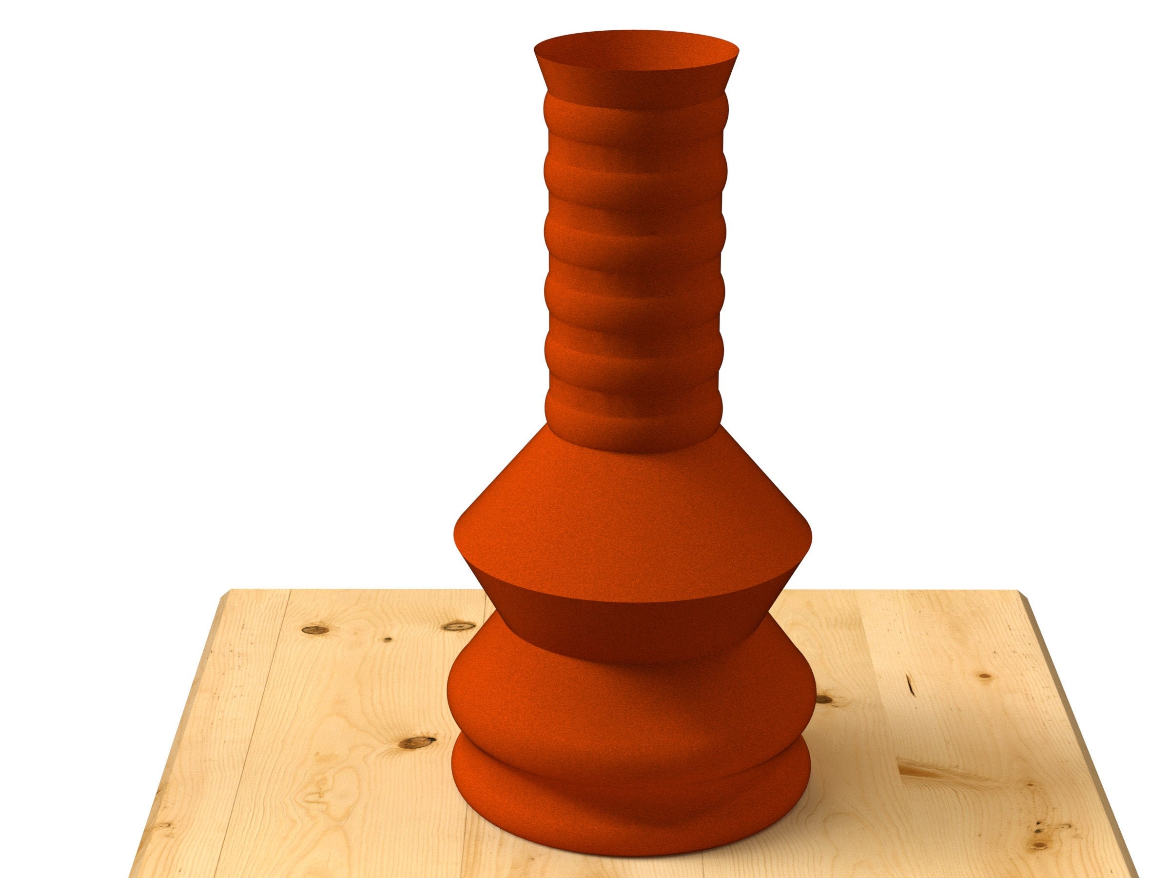 Vase Hapoutousha Artisanal et Fabriqué en Polymère Biodégradable Idéal Pour Idée Cadeau Anniversaire