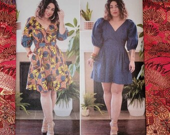 mimimi Uncut Simplicity Sewing Pattern 8045 Misses' off the
