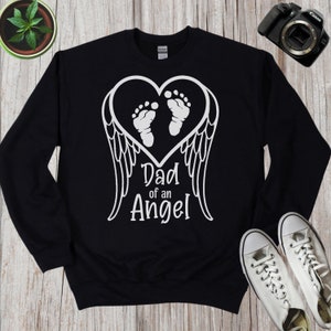 Angel Dad Sweatshirt, An Angel Calls Me Dad, Angel Dad Shirt, Angel Dad Shirt, Grieving Dad, Infant Loss, Pregnancy Loss, Child Loss