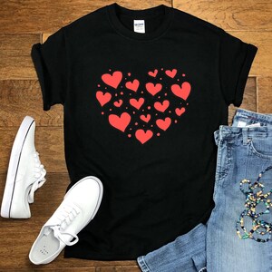 Valentines Day Shirt, Valentines Day Shirt For Women, Heart Shirt, Cute Valentine Shirt, Shirt For Couple, Teachers Valentines Day Shirt